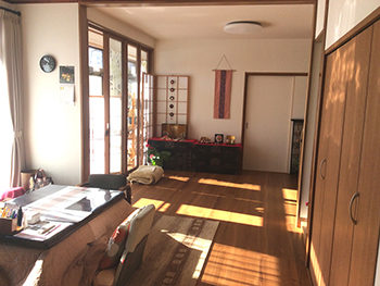 フローリング施工後