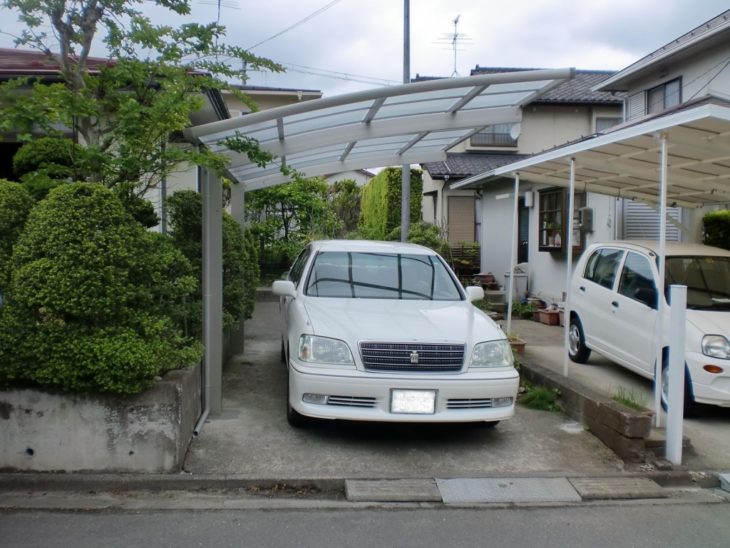カーポート施工後