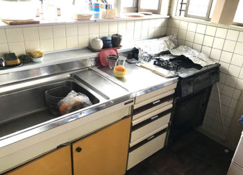 キッチン施工前