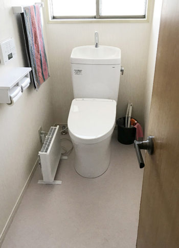 トイレ施工後