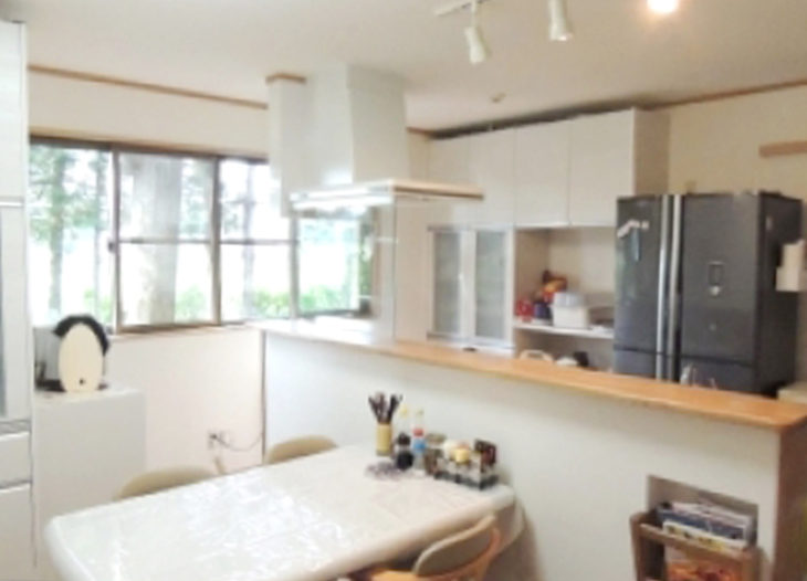 ダイニング施工後